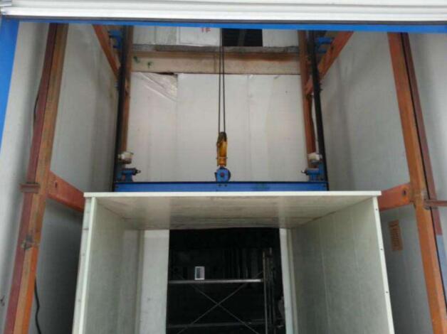 吊籠式電動葫蘆貨梯 吊籠式電動葫蘆貨梯