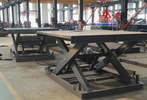 固定剪叉式升降機生產(chǎn)現(xiàn)場 固定剪叉式升降機生產(chǎn)現(xiàn)場