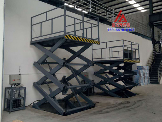 剪叉式升降貨梯 剪叉式升降貨梯